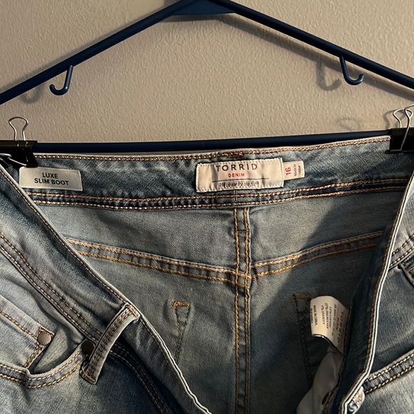 torrid Denim - Torrid 16 Luxe Slim Boot Jeans